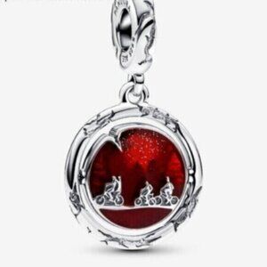 Pandora Stranger Things Glow-in-the-dark Upside Down Dangle Charm